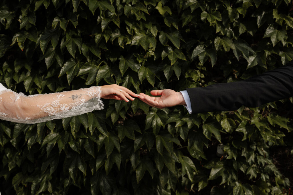 Hochzeitspaar im RÖTTGENHOF Meerbusch